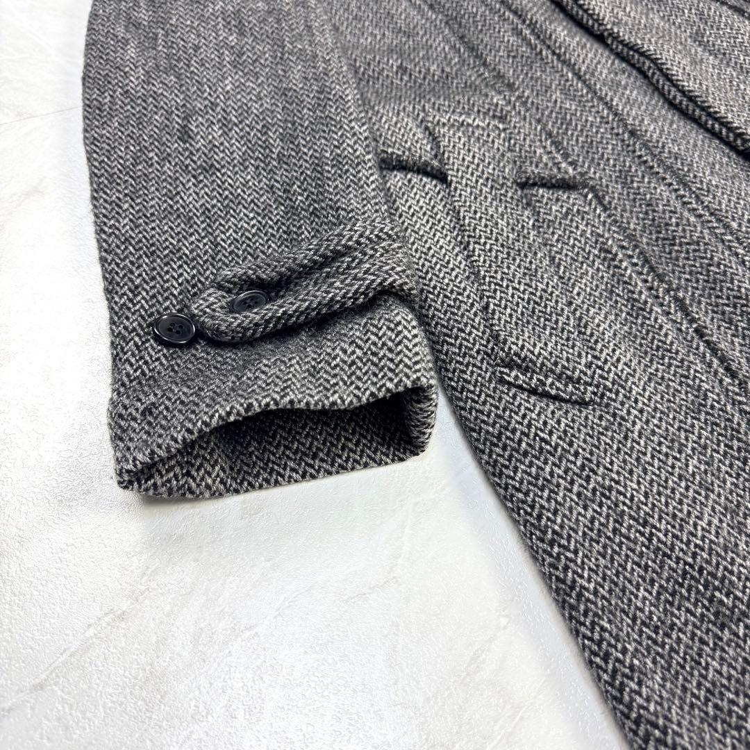 03AW 美品 コムデギャルソン オムプリュス カーブ期 ステンカラーコート M