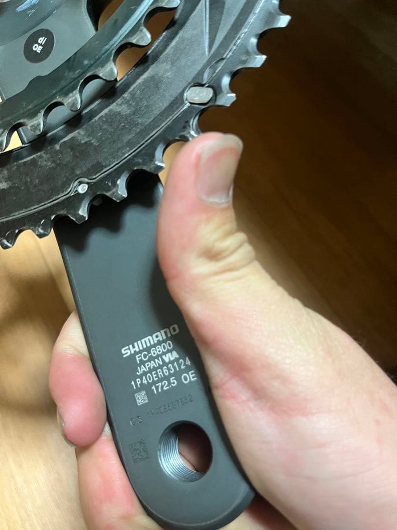 シマノ ULTEGRA　FC-R8000 53-39 172.5mm ②