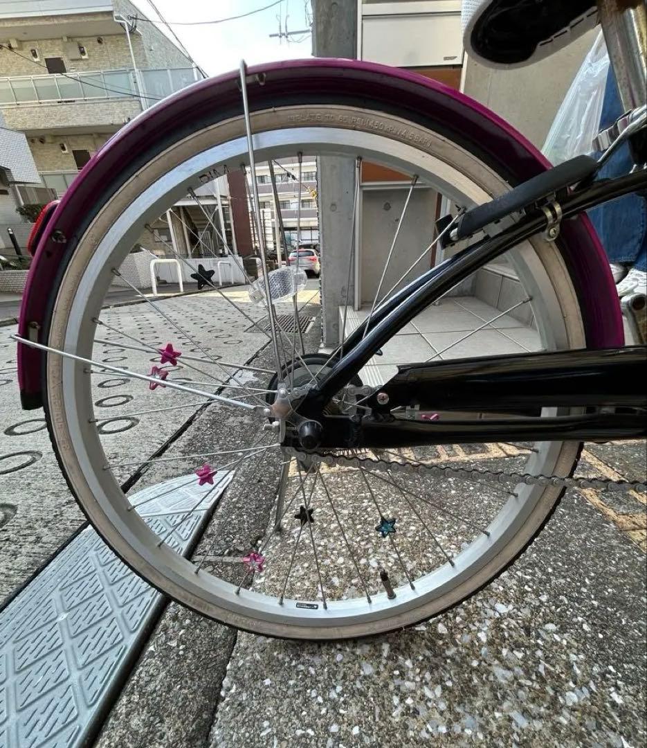 特価【直渡し】ブリヂストン ワイルドベリー ブラック 22インチ　ヘルメット付き