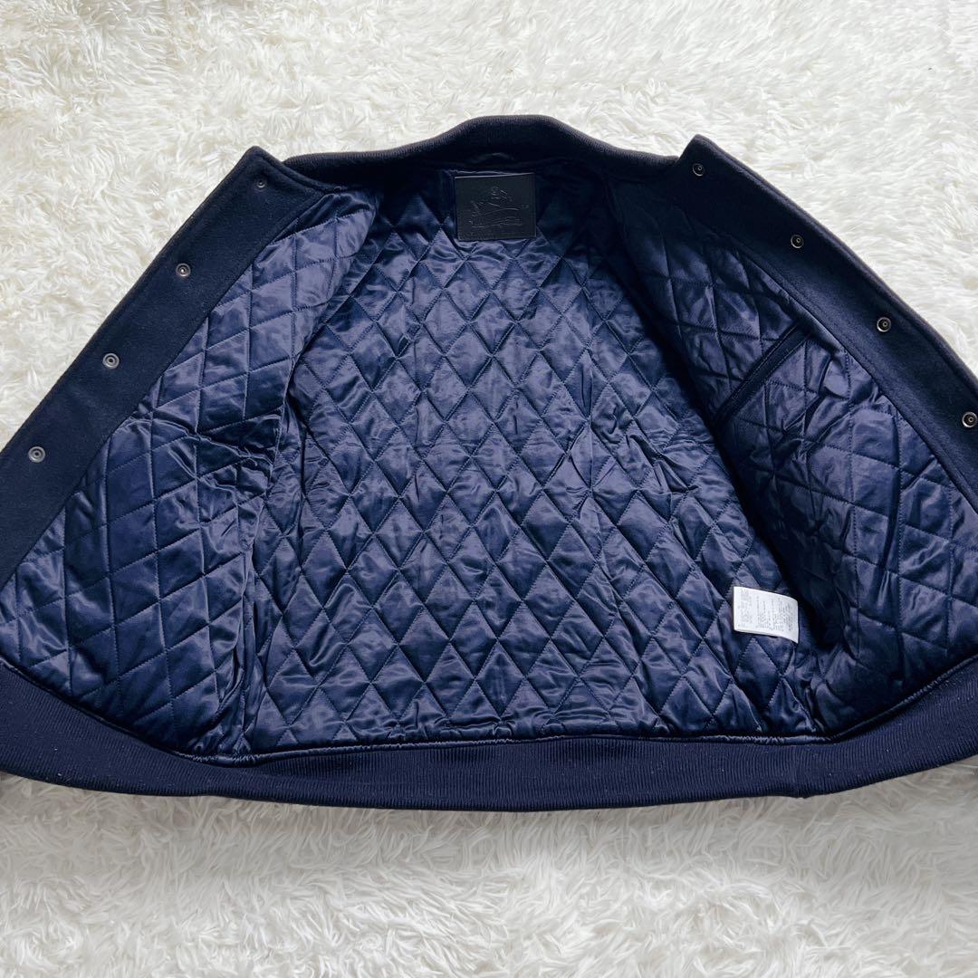 桃太郎ジーンズ レザースリーブ スタジャン XL 日本製 キルティング　異素材