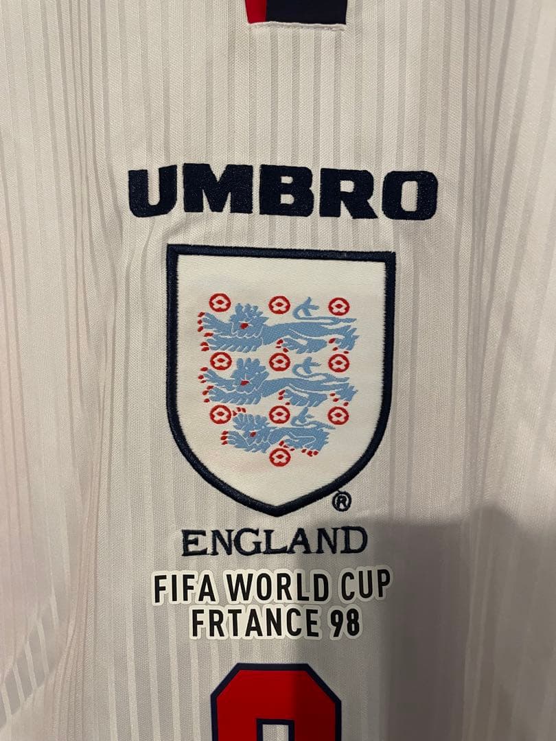 UMBRO イングランド代表 1998 ワールドカップ ユニフォーム　 シアラー