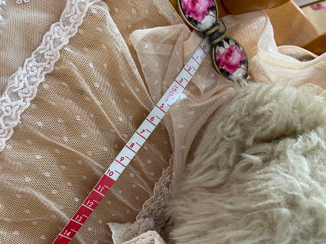 フランス　アンティークベア　お腹を押すと音がでます♡