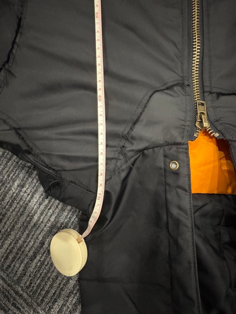 オーバーサイズ MA-1 フライトジャケット ボンバージャケット 黒