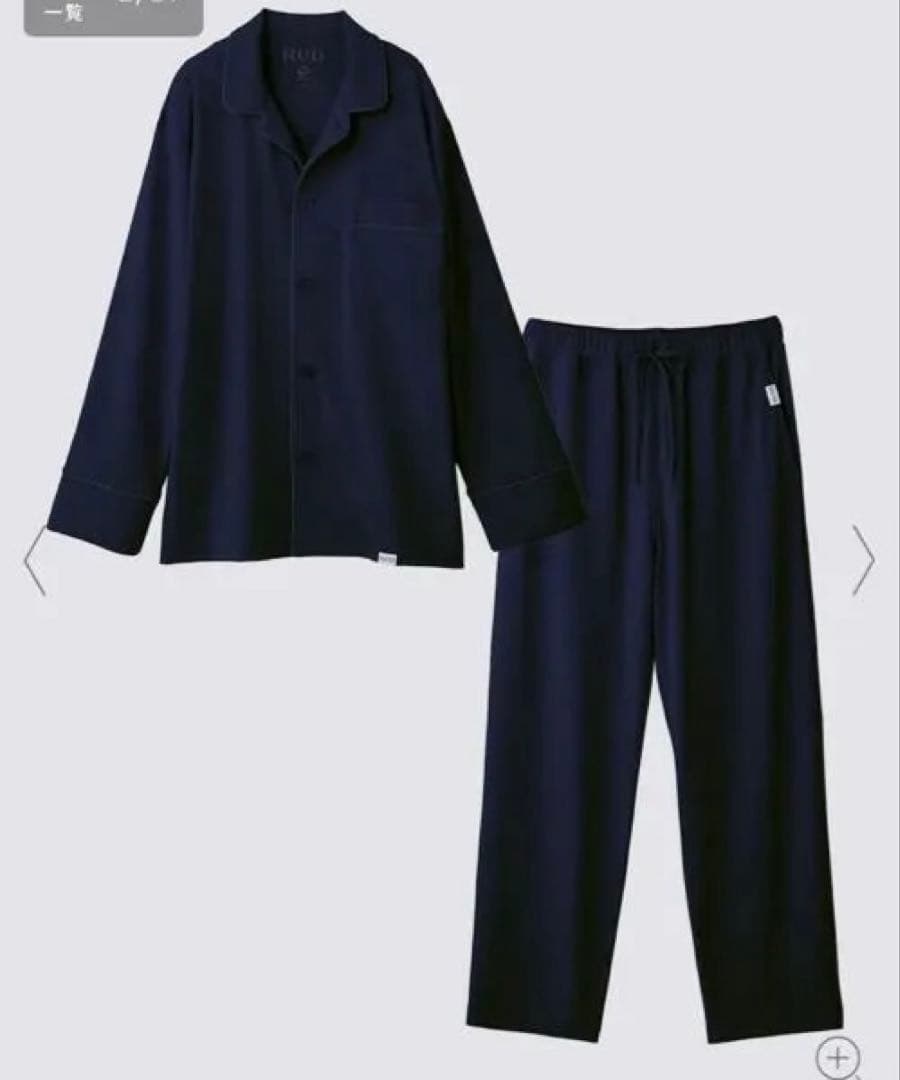 ReD スリープ パジャマトップス長袖＆ロングパンツセットM