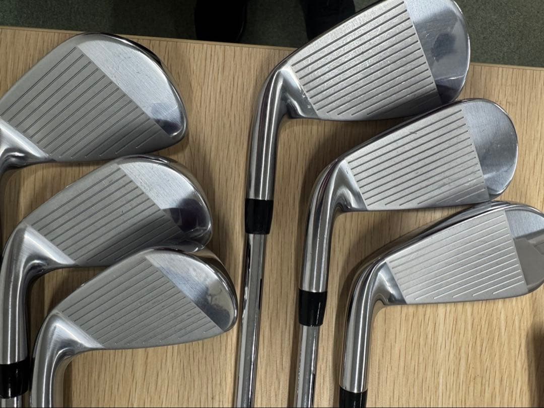 タイトリストＴ350アイアン880AMC Ｓシャフト6本セット　中古