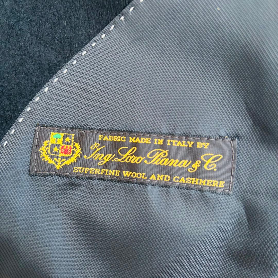 美品❤️ロロピアーナ カシミヤ混 チェスターコート　ロングコート 高級感 黒 M