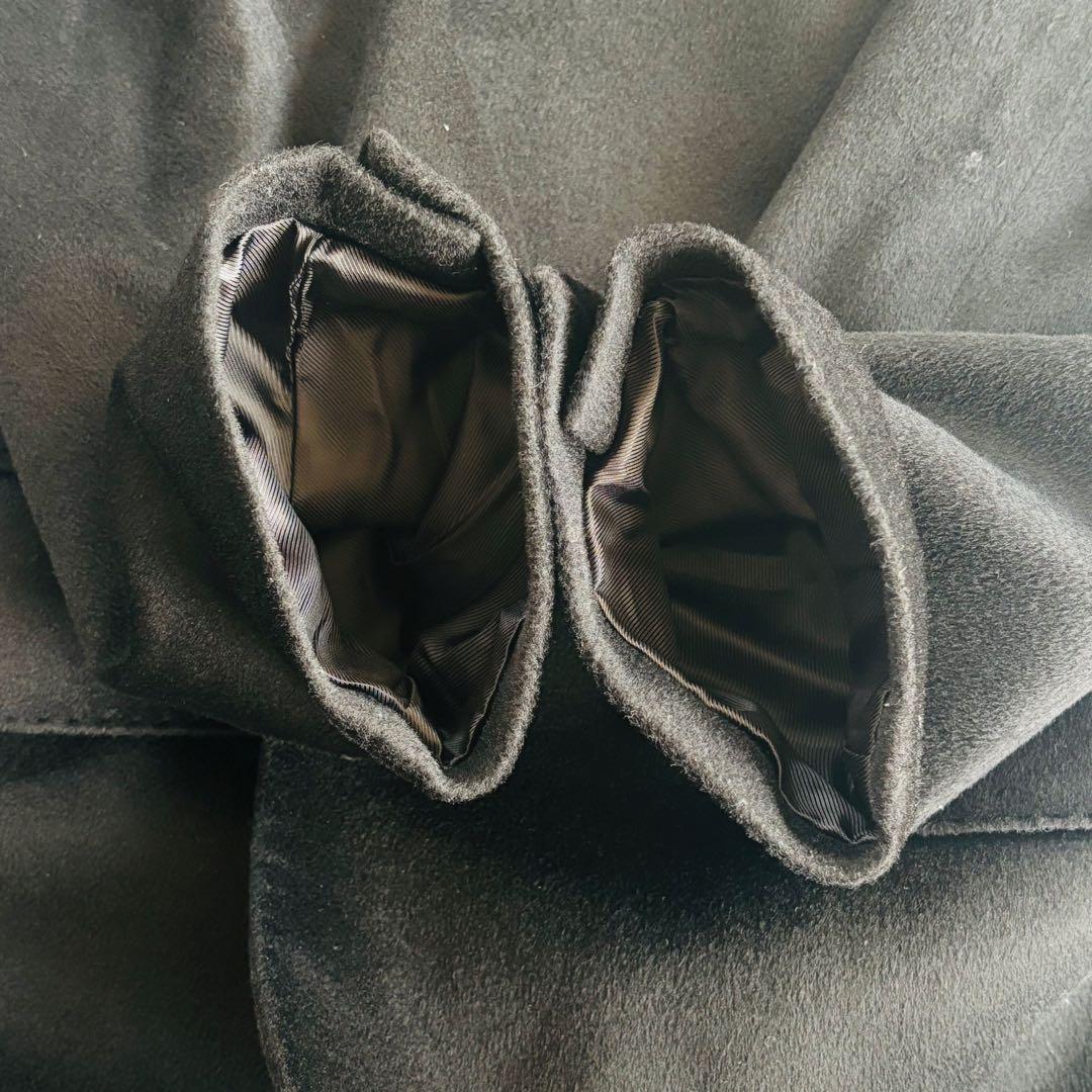 美品❤️ロロピアーナ カシミヤ混 チェスターコート　ロングコート 高級感 黒 M