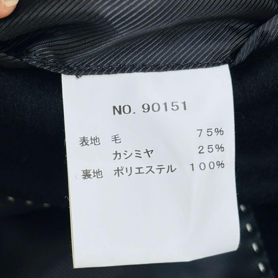 美品❤️ロロピアーナ カシミヤ混 チェスターコート　ロングコート 高級感 黒 M