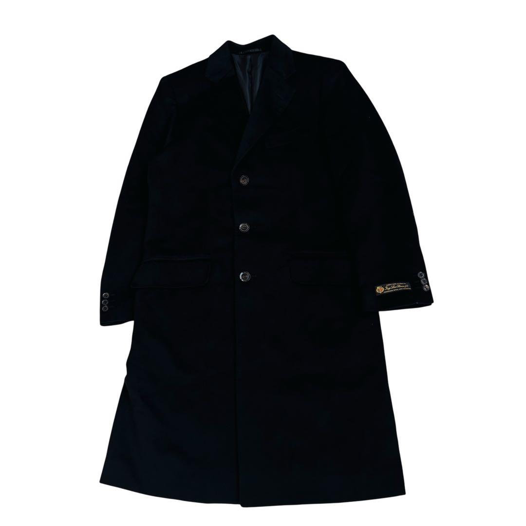 美品❤️ロロピアーナ カシミヤ混 チェスターコート　ロングコート 高級感 黒 M