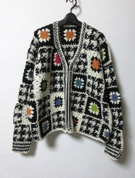 MacMahon Knitting Mills Vネック ジップ カーディガン - メルカリ