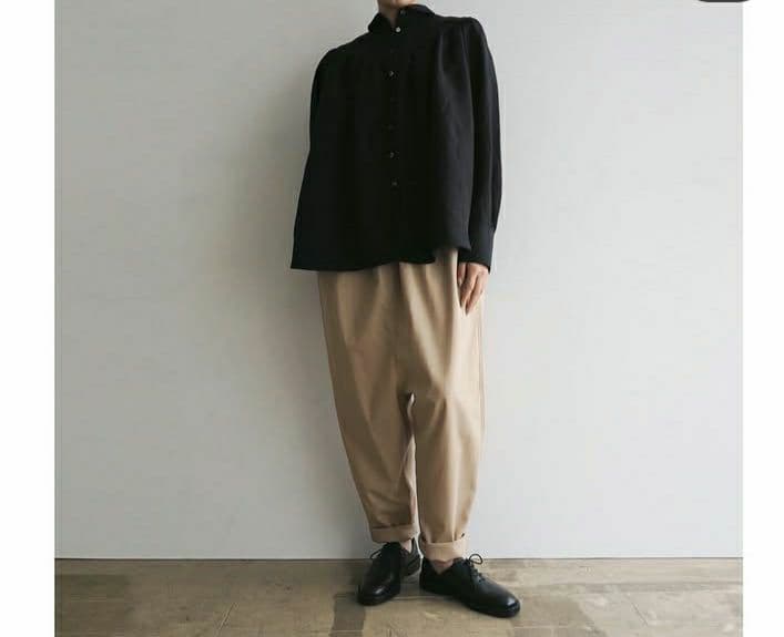 【土日セール】TENNE HANDCRAFTED MODERNシャーリングパンツ