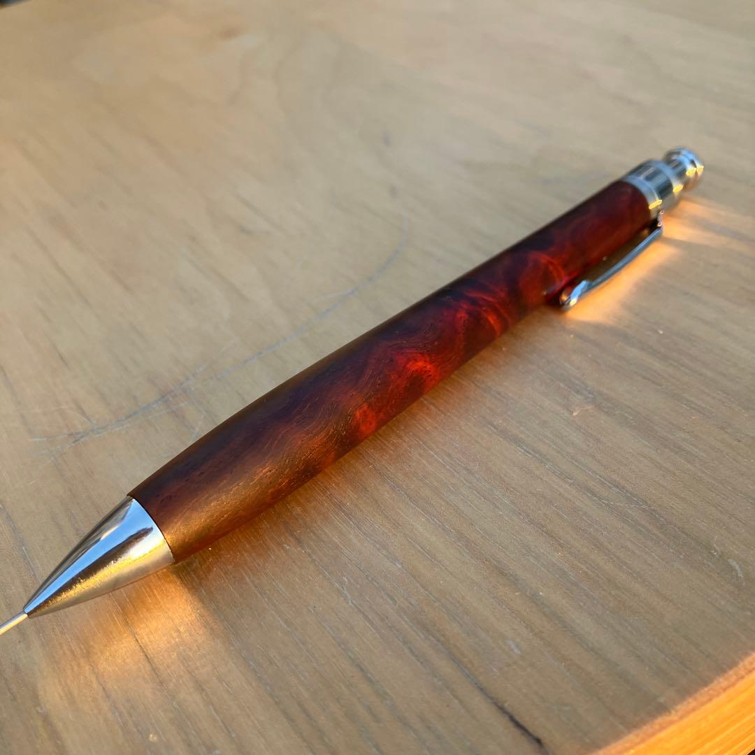 工房楔 シアメースローズウッド ペンシル楔 シャーペン - メルカリ