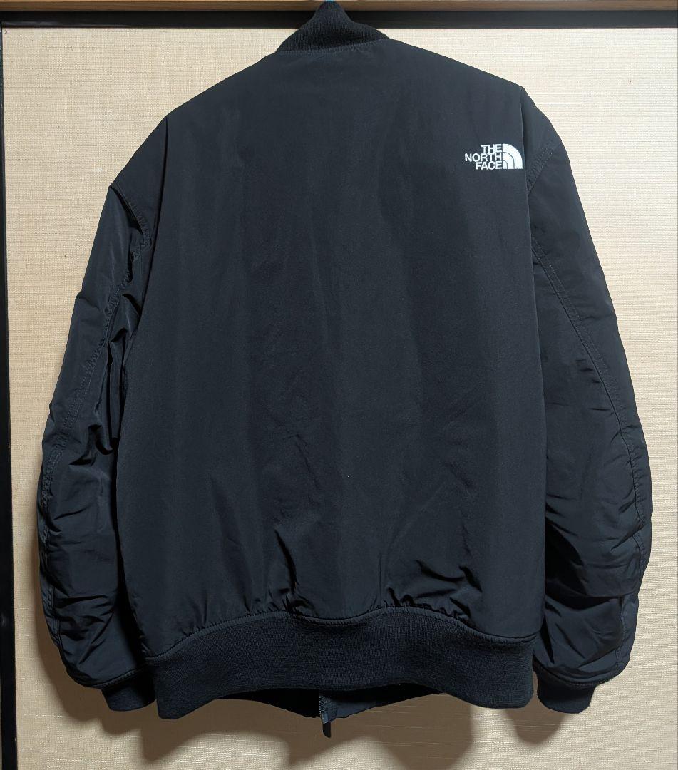 THE NORTH FACE MA-1・フライトジャケット ブラック - メルカリ