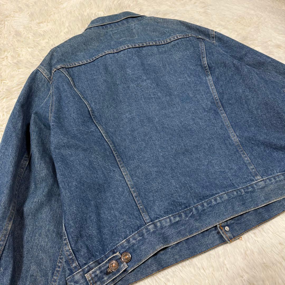 ビッグサイズ50✨70s リーバイス 70505 ケアタグ 濃紺 刻印52 希少