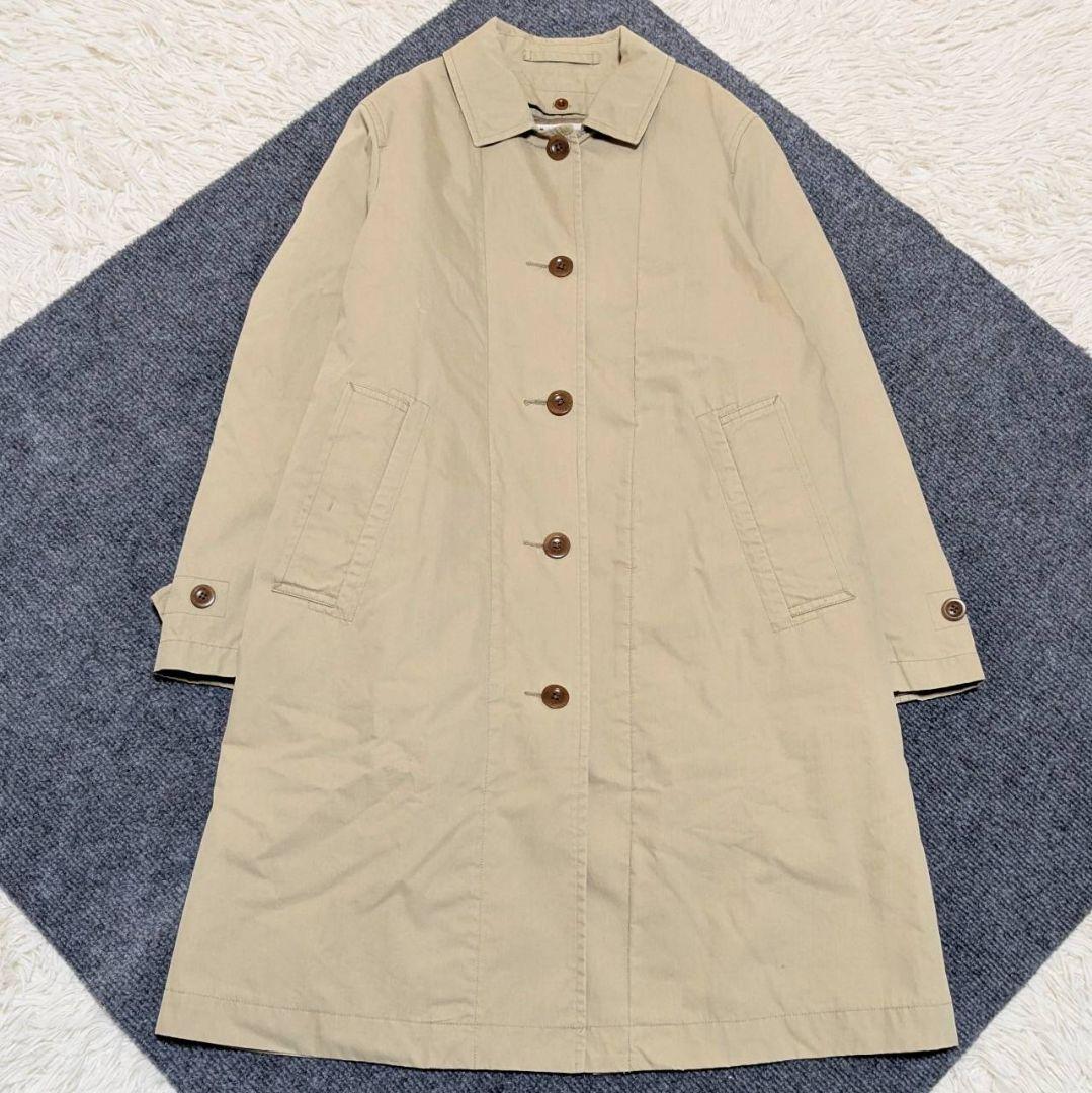 MHL. マーガレットハウエル ステンカラーコート ダウンライナー ベージュ M