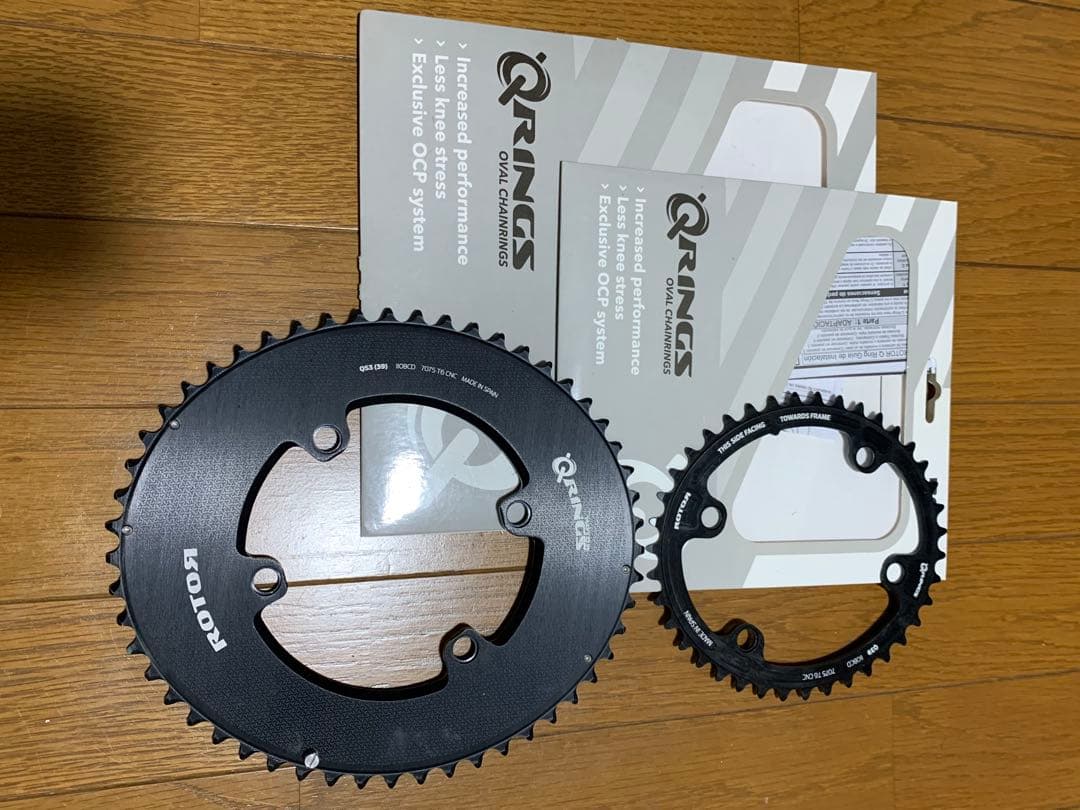 Q-RINGS チェーンリング 53-39 2個セット