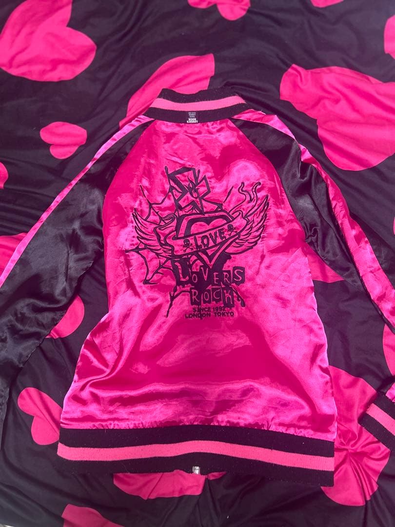 ピンク super lovers rock y2k パンク　平成