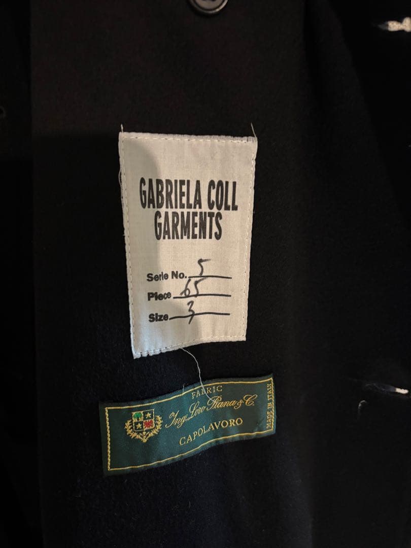 Gabriela Coll Garments Coat No.65ロロピアーナ