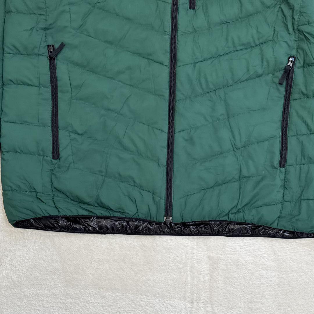 THE NORTH FACE ダウン メンズXL 薄手 軽量 グリーン