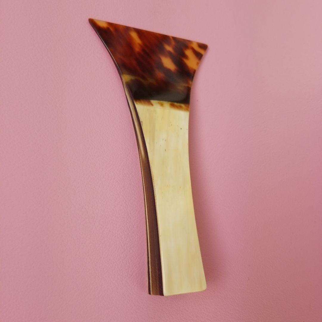 希少レア 津軽三味線撥 べっこう 水牛製品 ケース付き 三味線 バチの