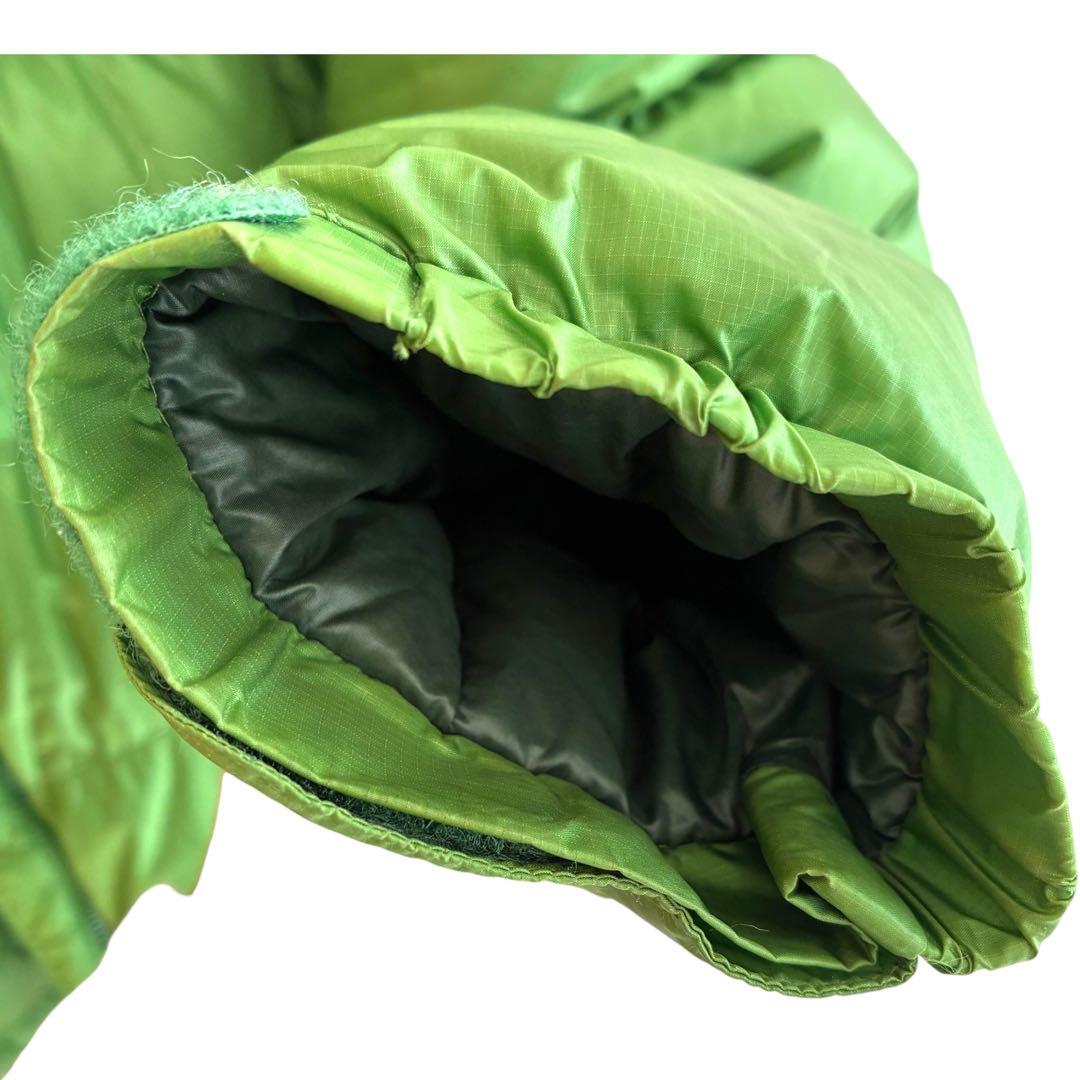 《美品 人気カラー》モンベル アルパインダウンジャケット ドローコード メンズM