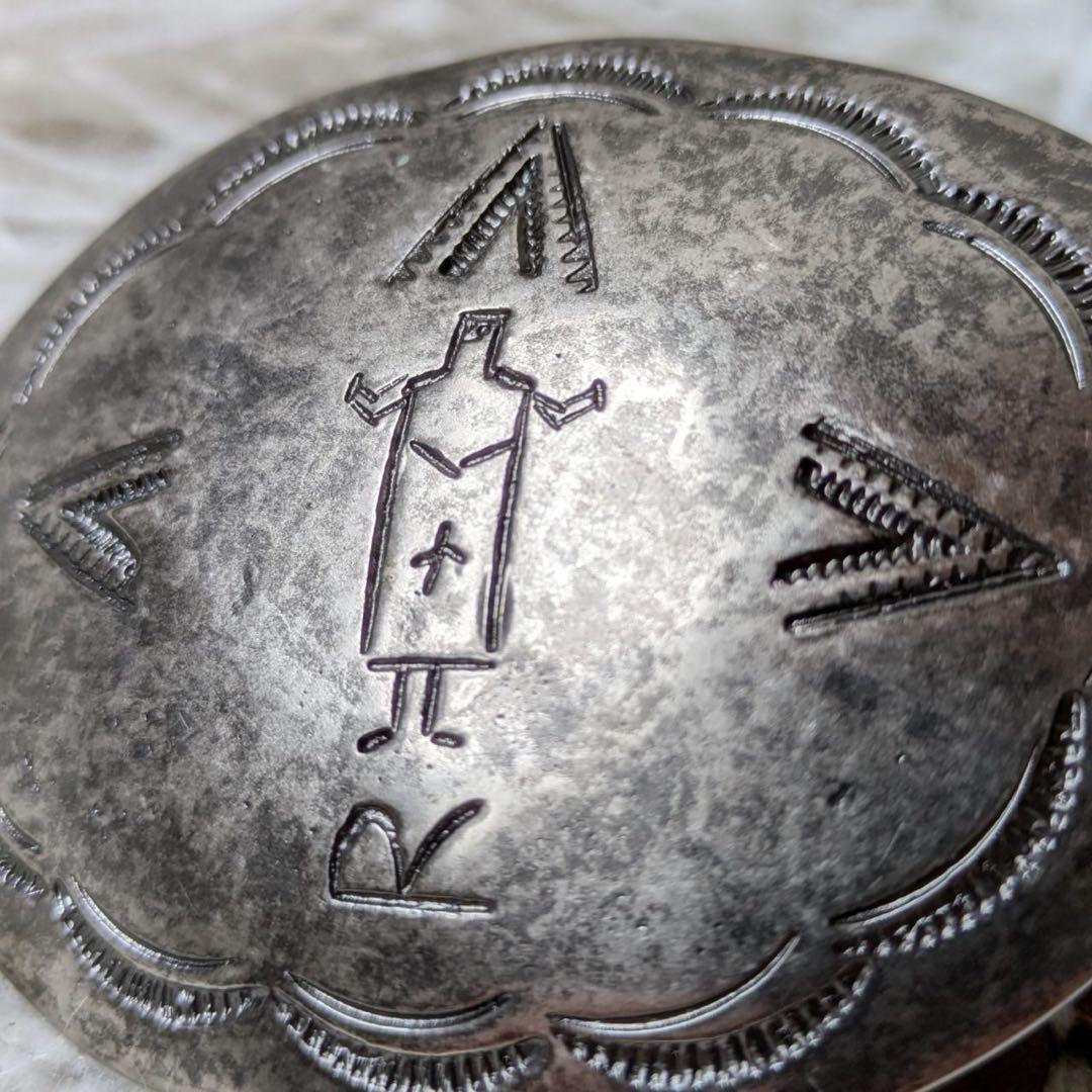 45R ナバッコバックルのベルト　レザー　ブラウン