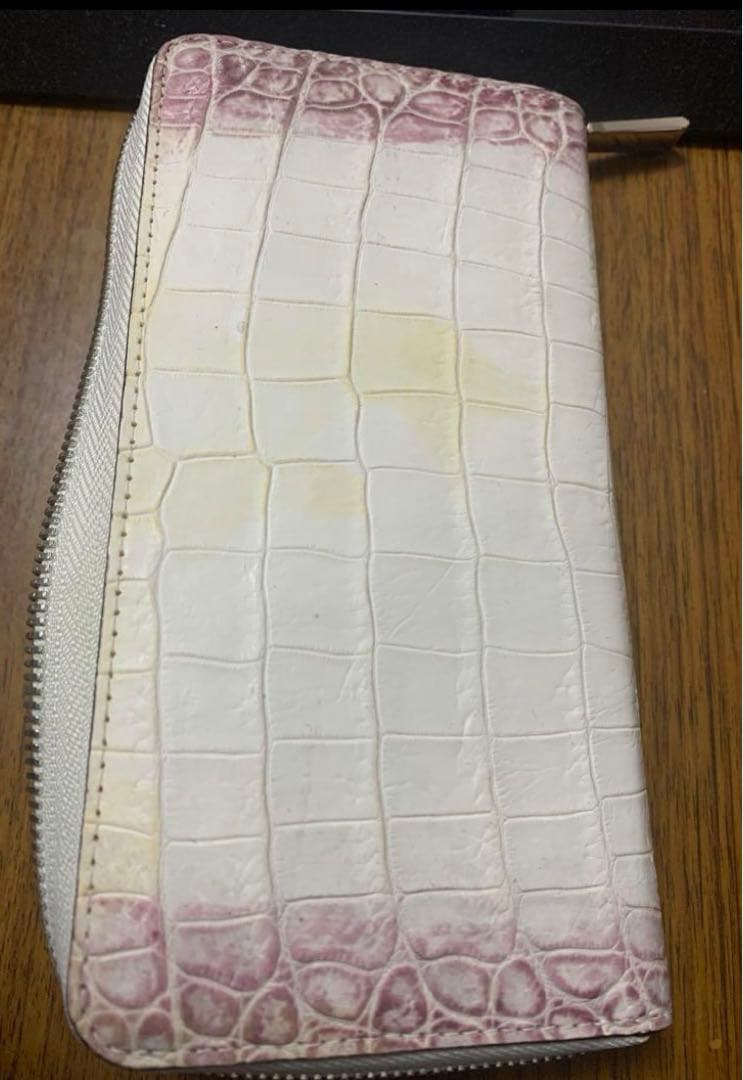 （定価148,000円）ヒマラヤクロコダイル本革　長財布