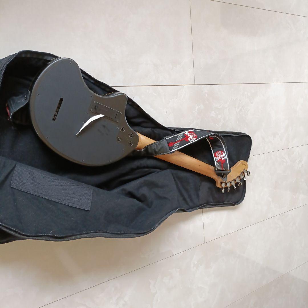 FERNANDES エレキギター ブラック ギグバッグ付き