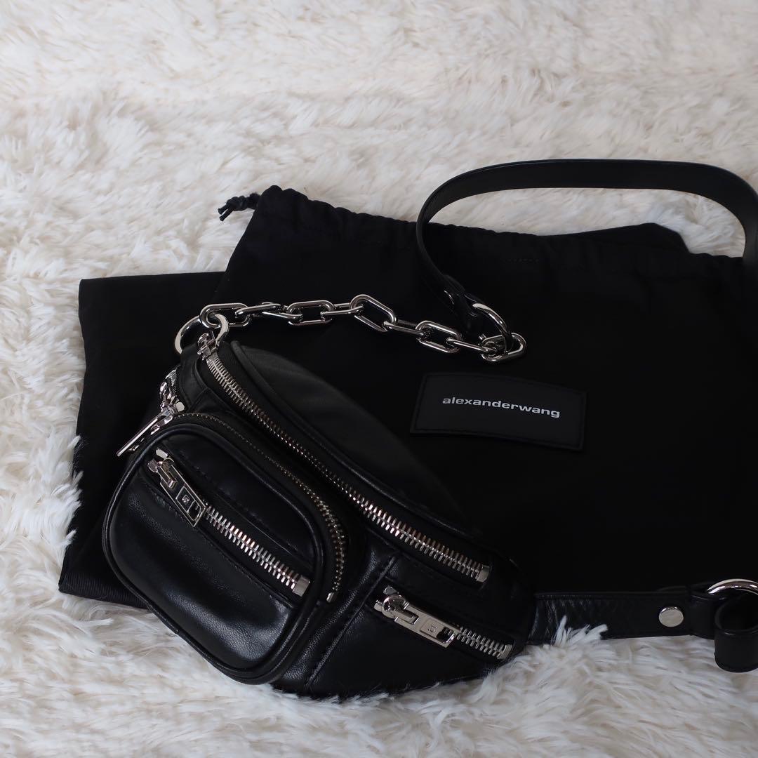 Peshiko 様 アレキサンダーワン ミニファニーボディバッグ ブラック