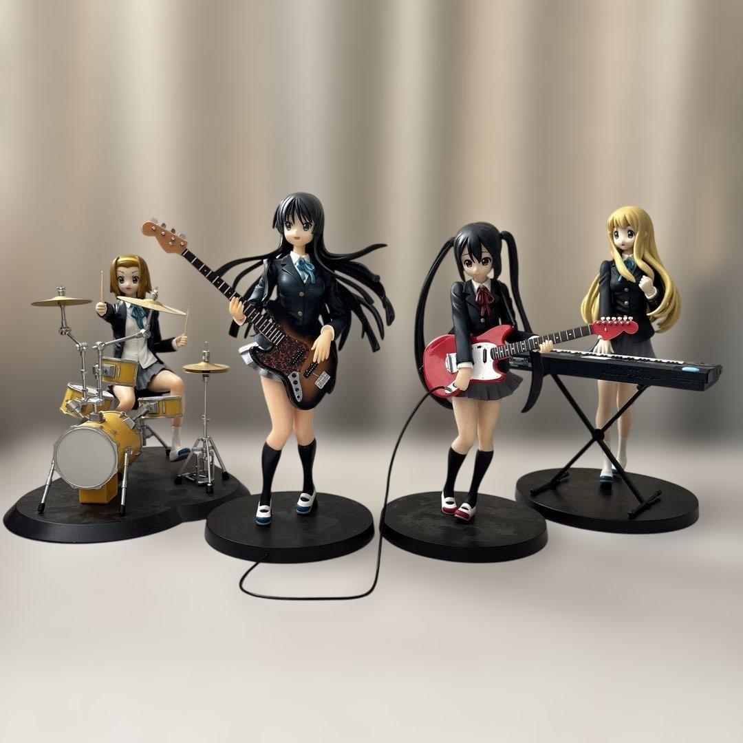 けいおん！ フィギュア 4体まとめ売り - メルカリ