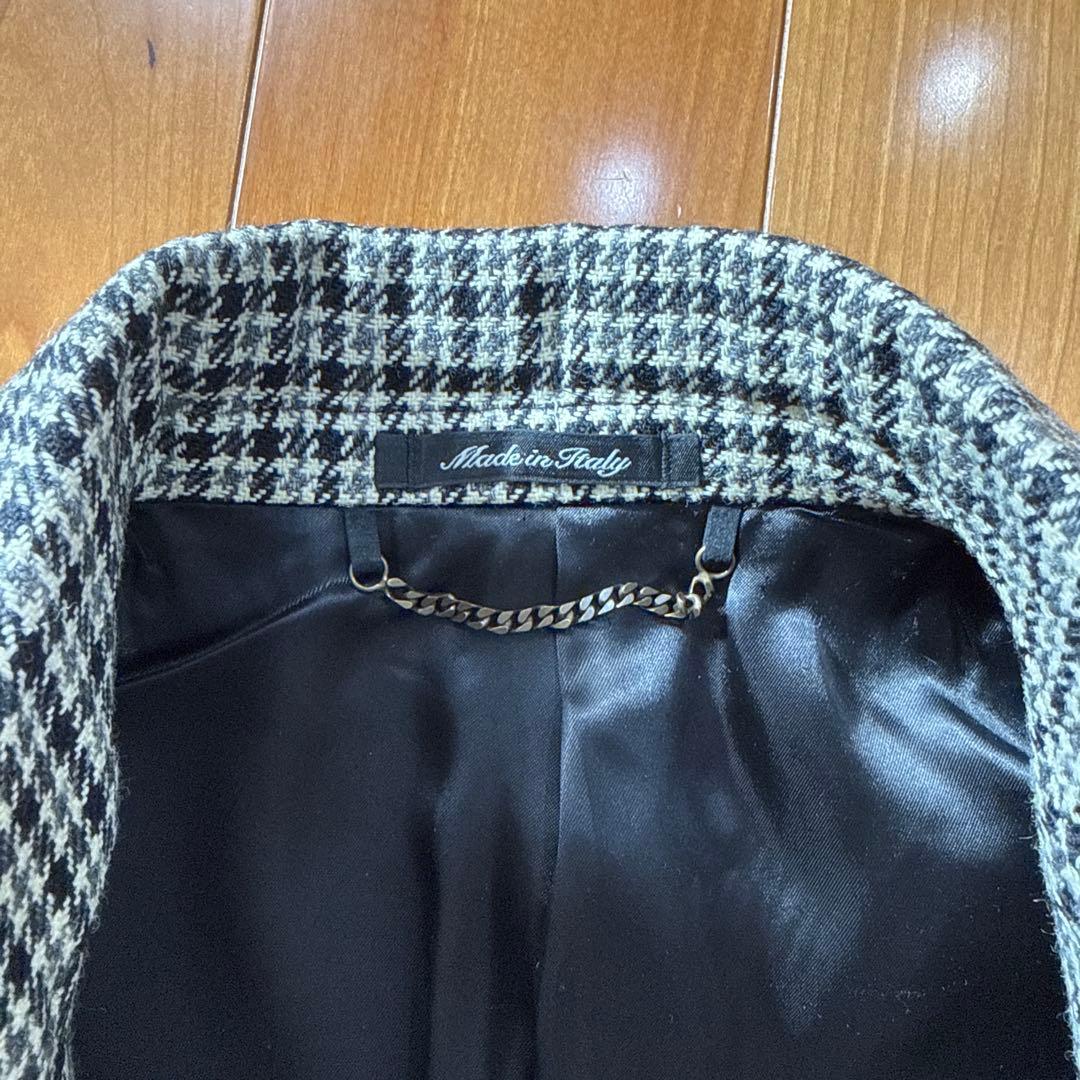 かいと様用　美品　dunhill ダンヒル チェックステンカラーコート