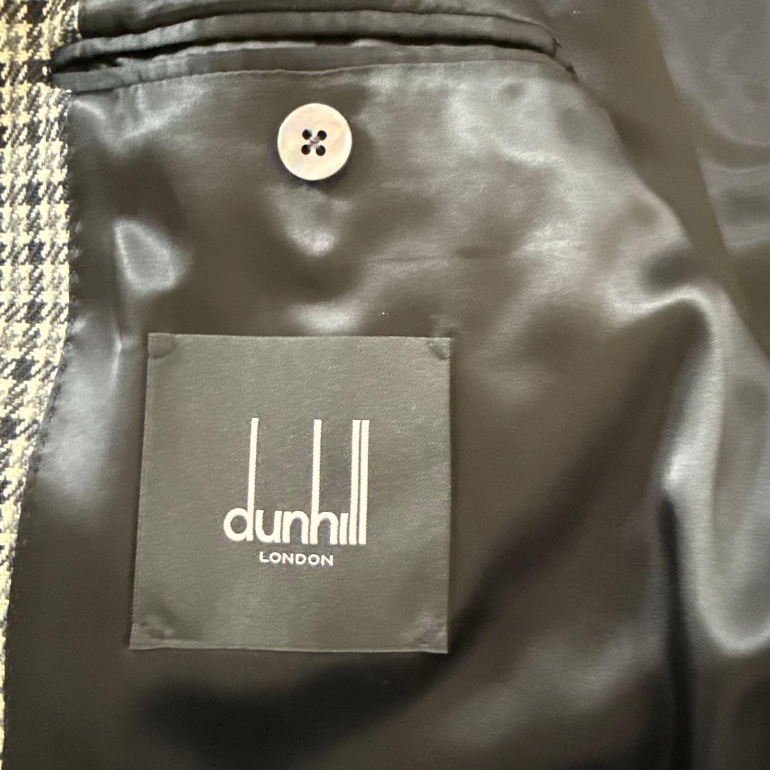 かいと様用　美品　dunhill ダンヒル チェックステンカラーコート