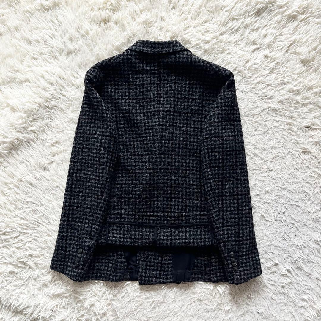 <極美品>TAGLIATORE 新ロゴ ウール ダブル ジャケット 48