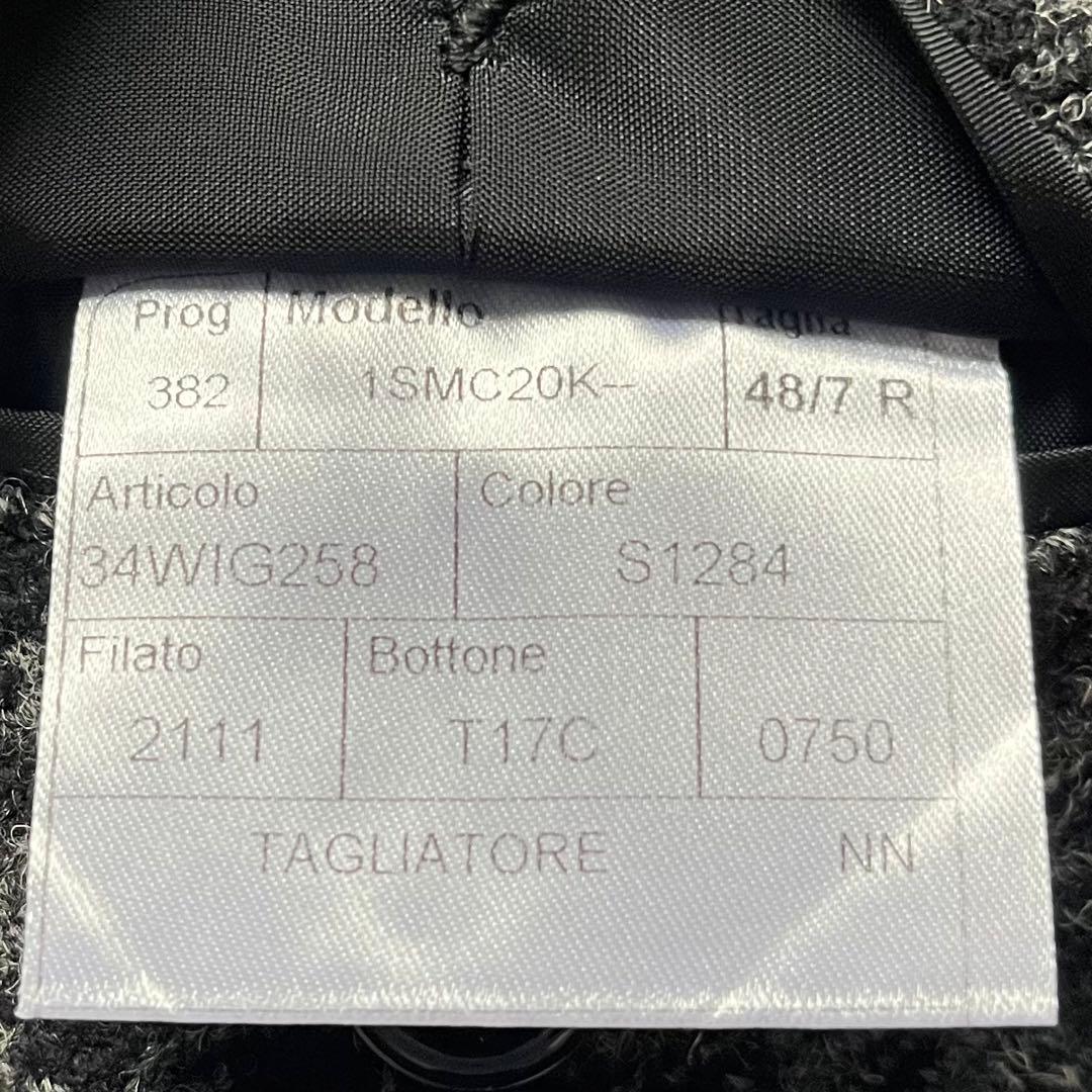 <極美品>TAGLIATORE 新ロゴ ウール ダブル ジャケット 48