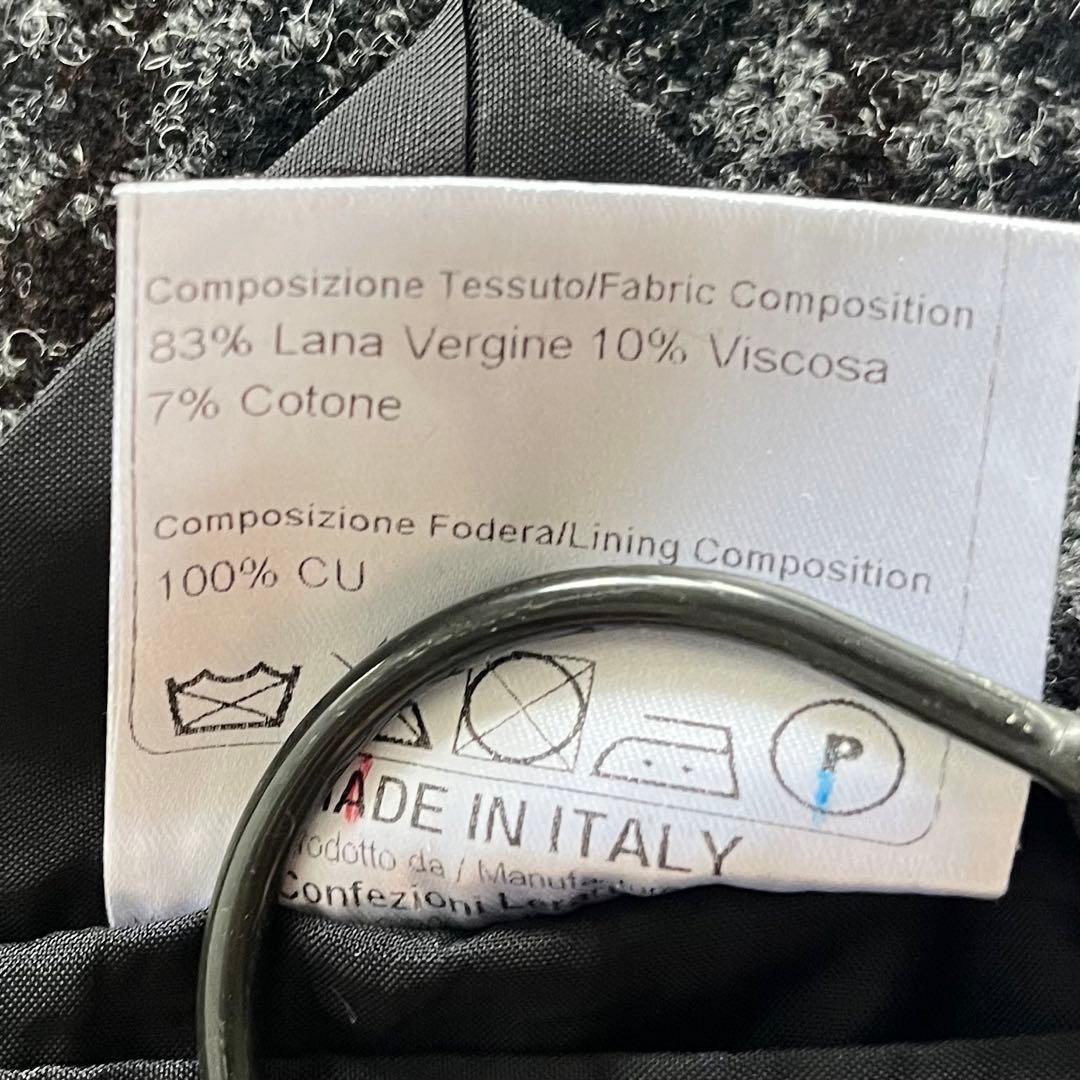 <極美品>TAGLIATORE 新ロゴ ウール ダブル ジャケット 48