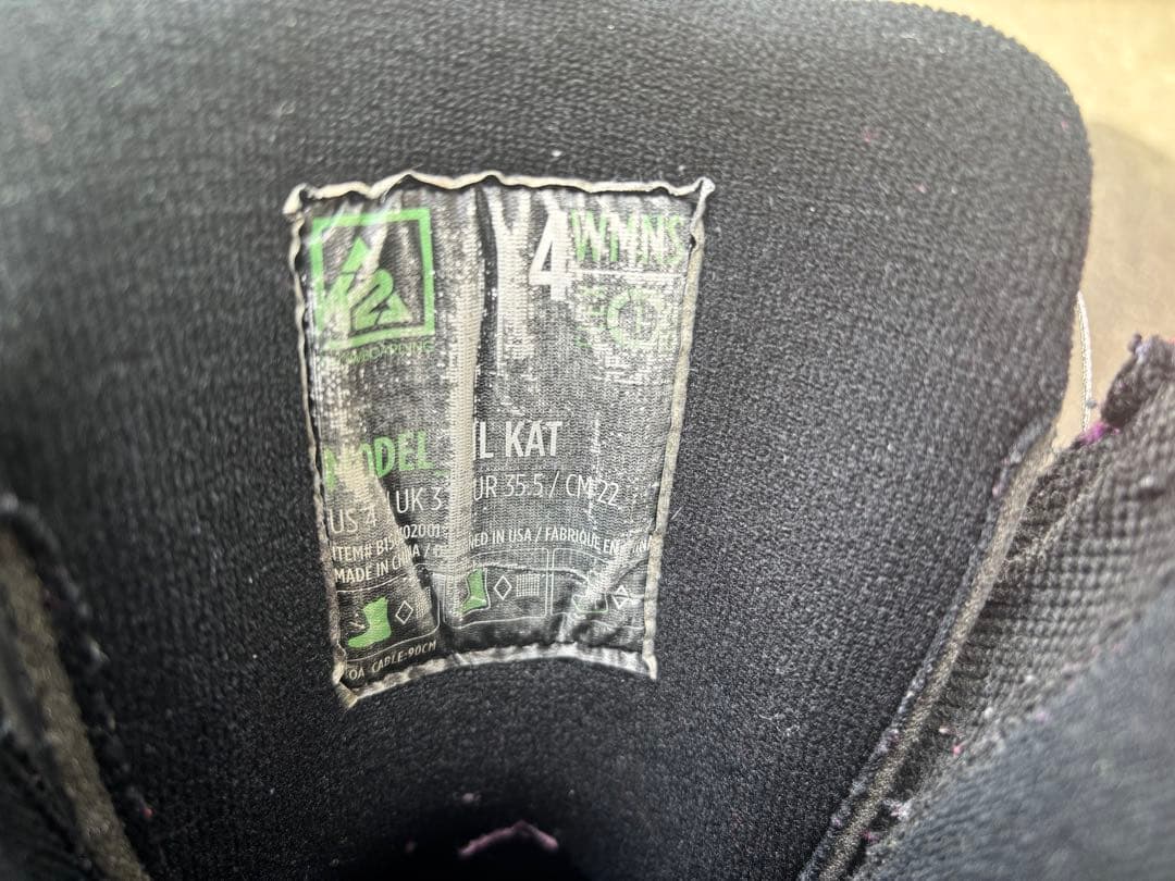 キッズスノーボード3点セット　K2