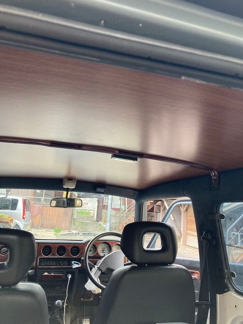 送料込　ジムニー JA11,12,71,22 天井 木目またはブラック艶消し