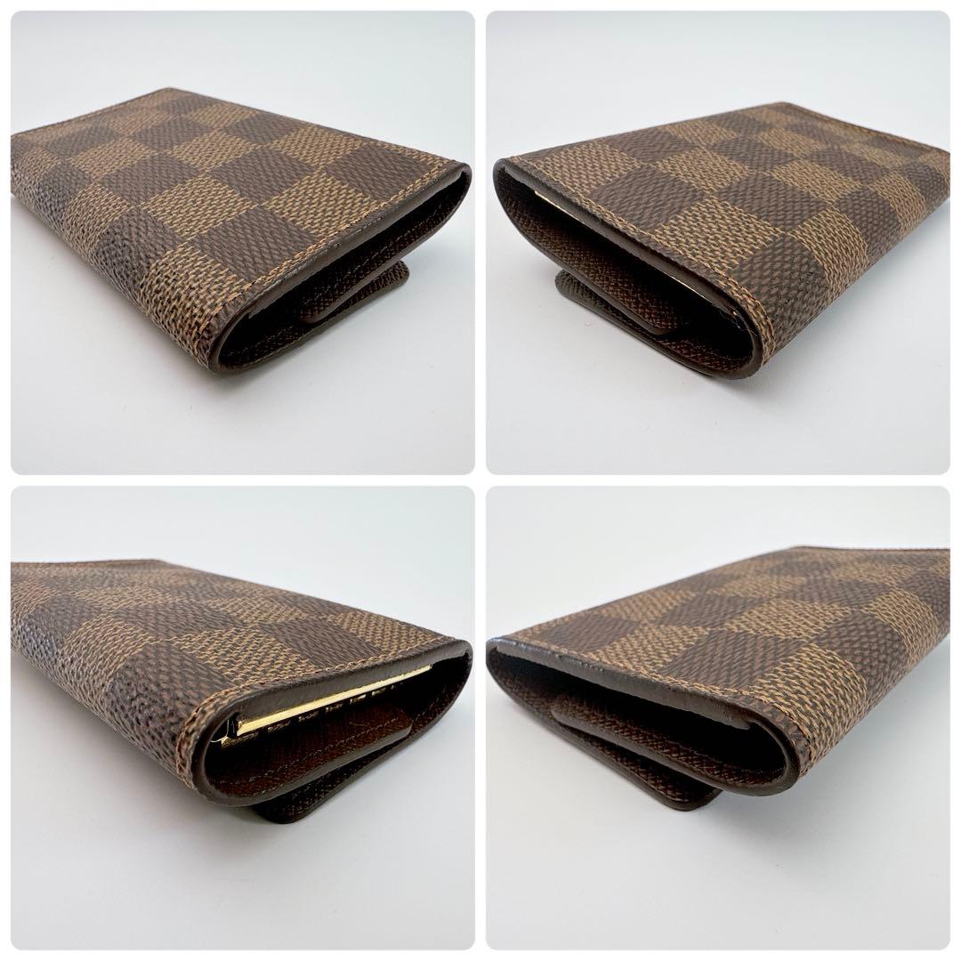 ルイヴィトン ダミエ ミュルティクレ6 キーケース ブラウン N62630 美品