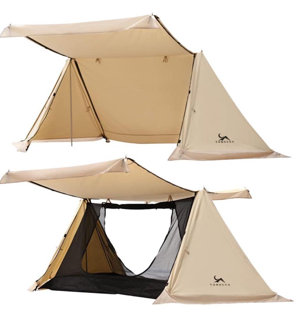 【美品】TOMOUNT｜トマウント パップテント TC軍幕