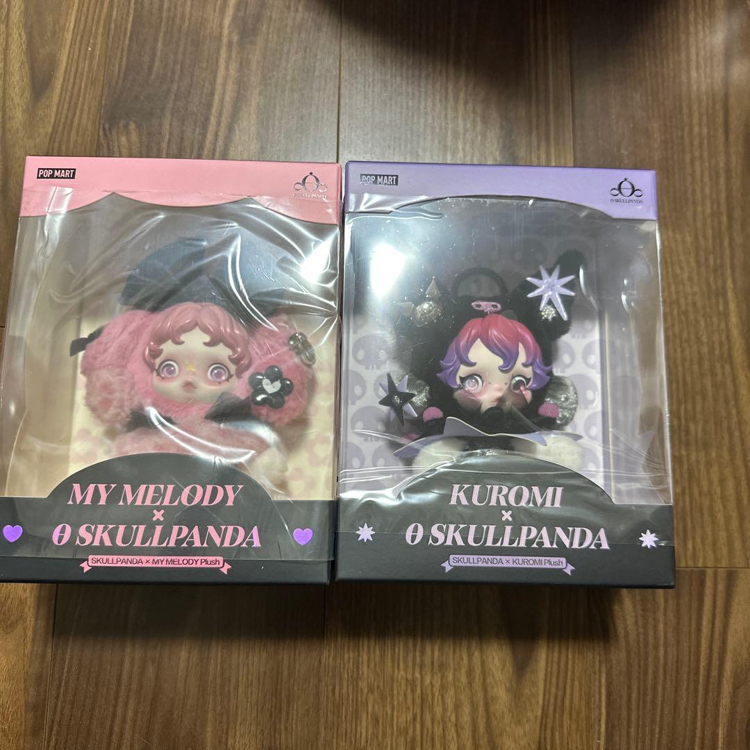 POPMART skullpanda スカルパンダ マイメロ クロミ セット - メルカリ