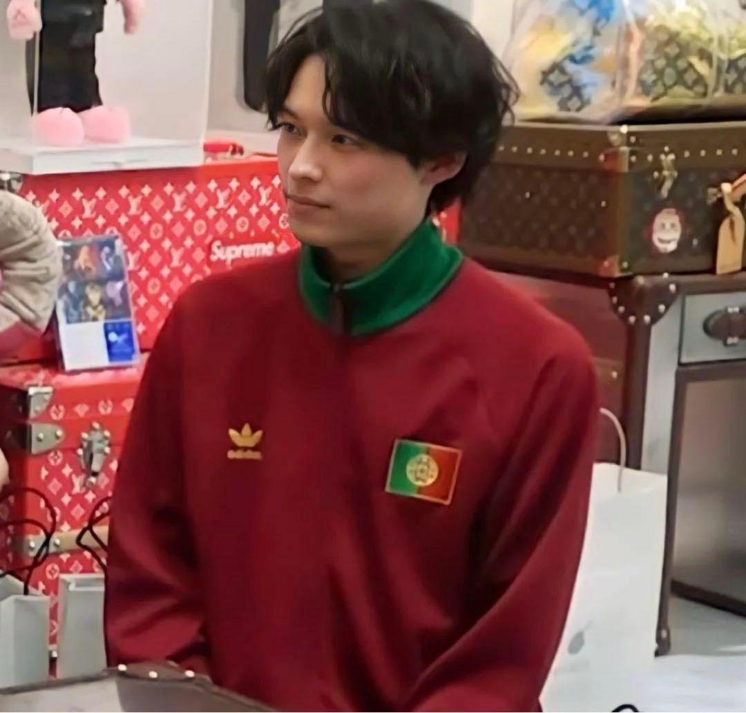 90s Adidas トラックジャケット ポルトガル代表 松村北斗着用 - メルカリ