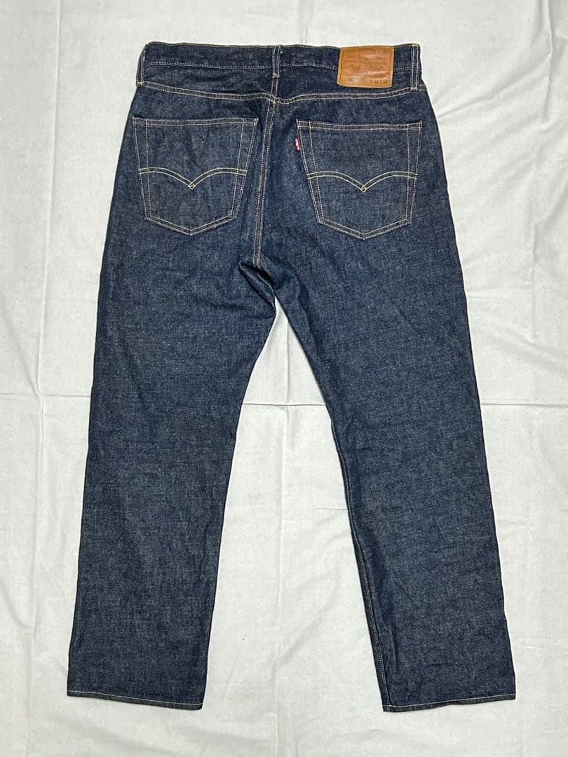 LEVI'S リーバイス 501 リジッド セルビッジ 赤耳 ビッグE W32