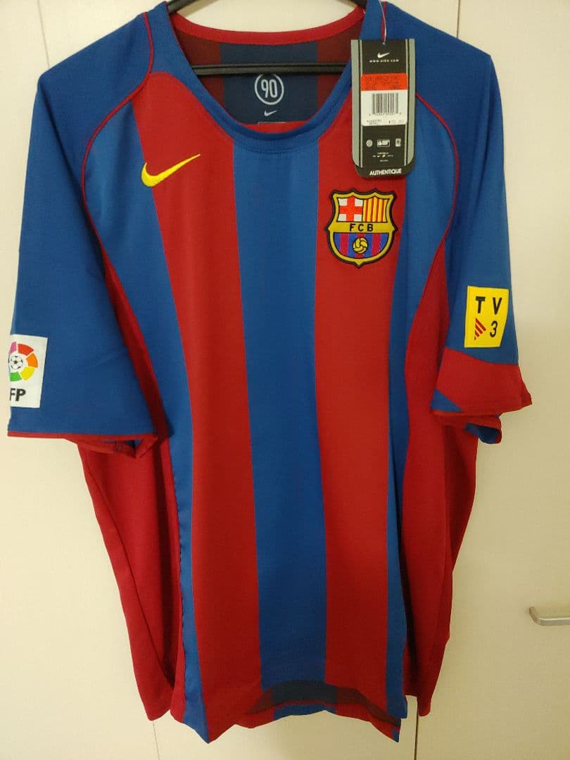 【未使用タグ付き/正規品】バルセロナ　メッシ　ユニフォーム　デビューシーズン