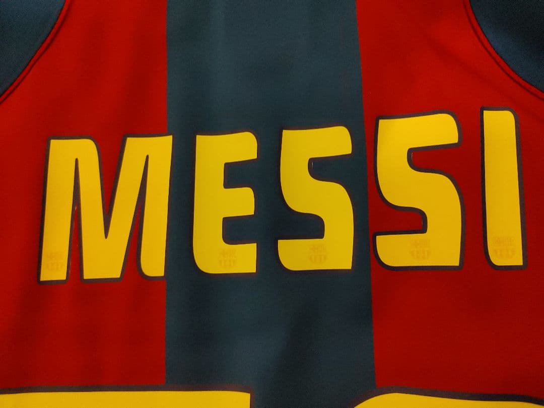 【未使用タグ付き/正規品】バルセロナ　メッシ　ユニフォーム　デビューシーズン