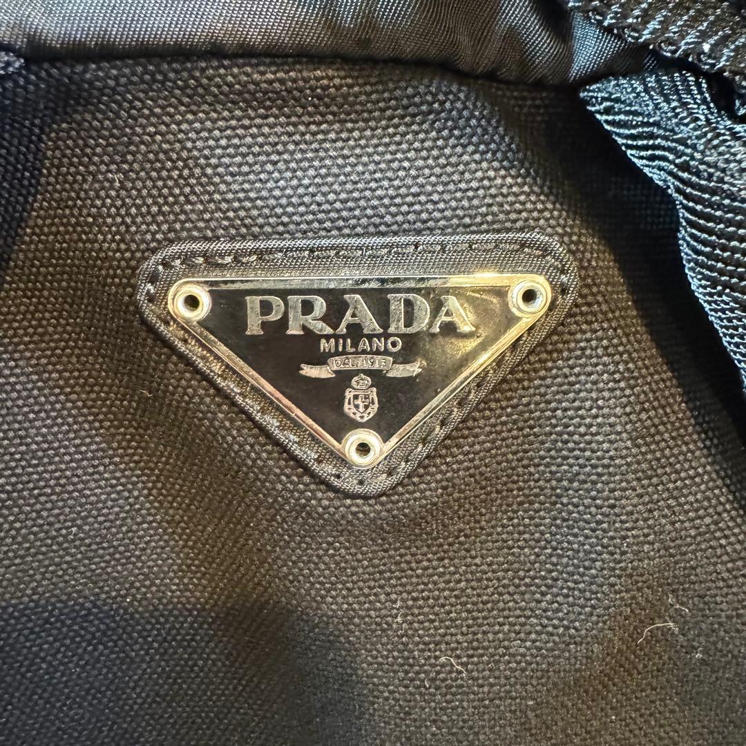 超人気✨プラダ　リュック　バックパック　三角ロゴ　ナイロン　ブラック