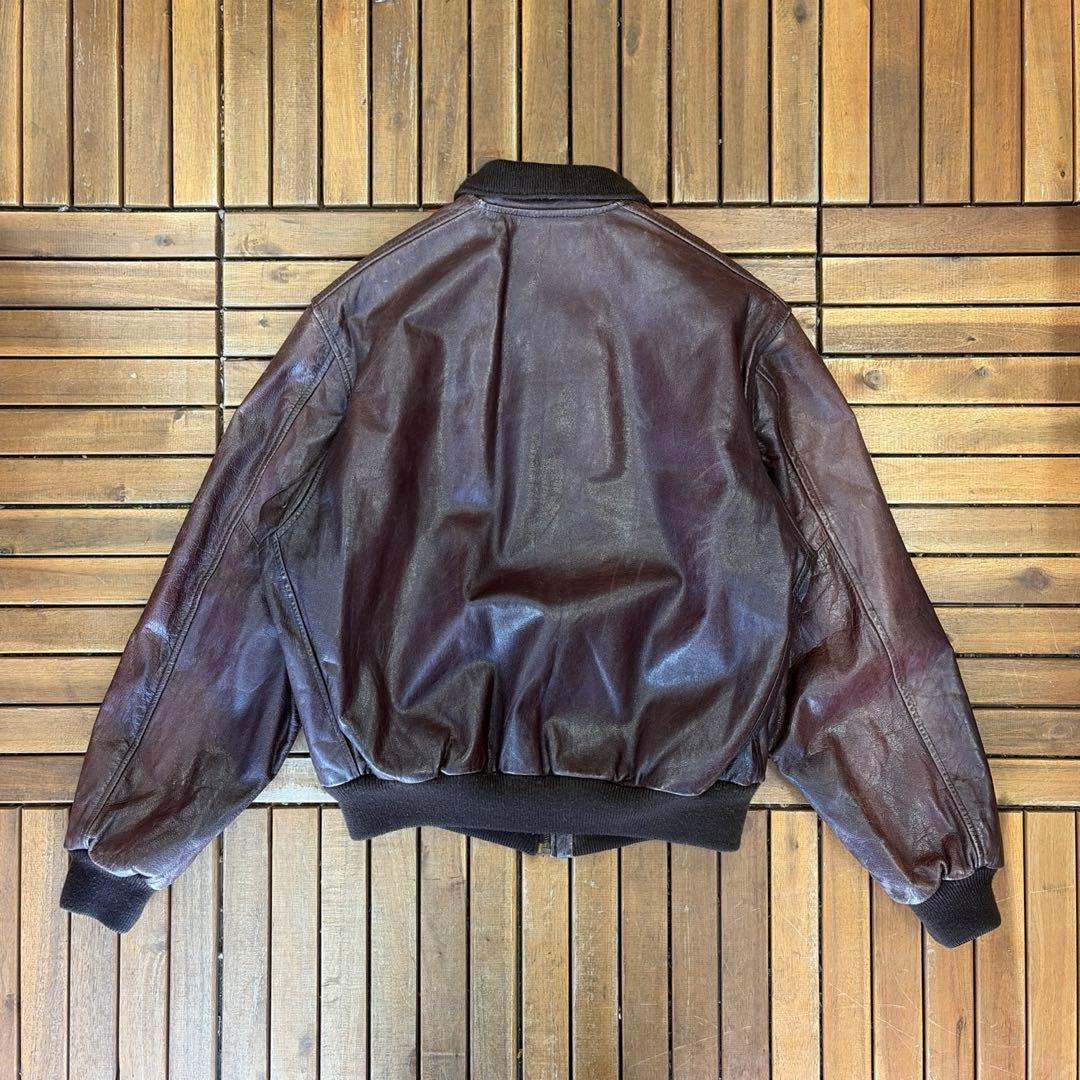 80s CHEVIGNON シェビニオン A-2 フライトジャケット