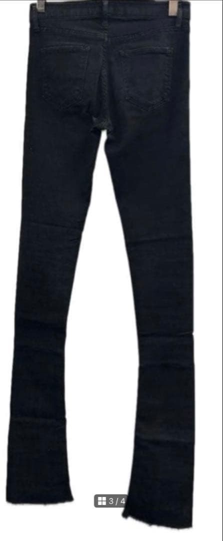 who want it ロングデニム　ブラック