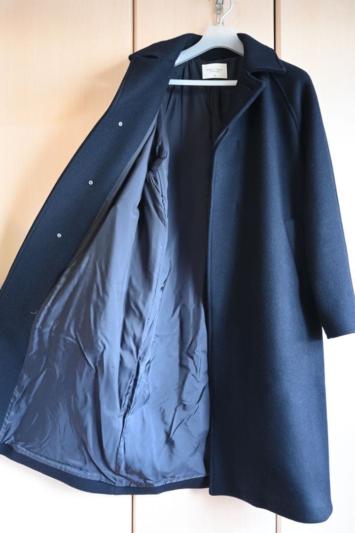 PUBLIC TOKYO オーバーステンカラーコート