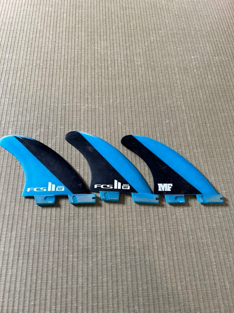 FCS MF サーフボードフィン 3枚セット