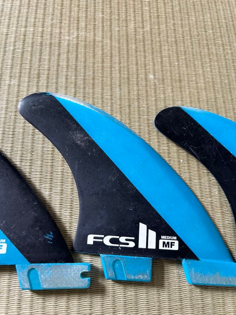 FCS MF サーフボードフィン 3枚セット